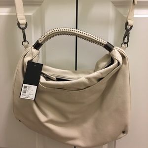 Kenneth Cole No Slouch Leather Hobo Bag